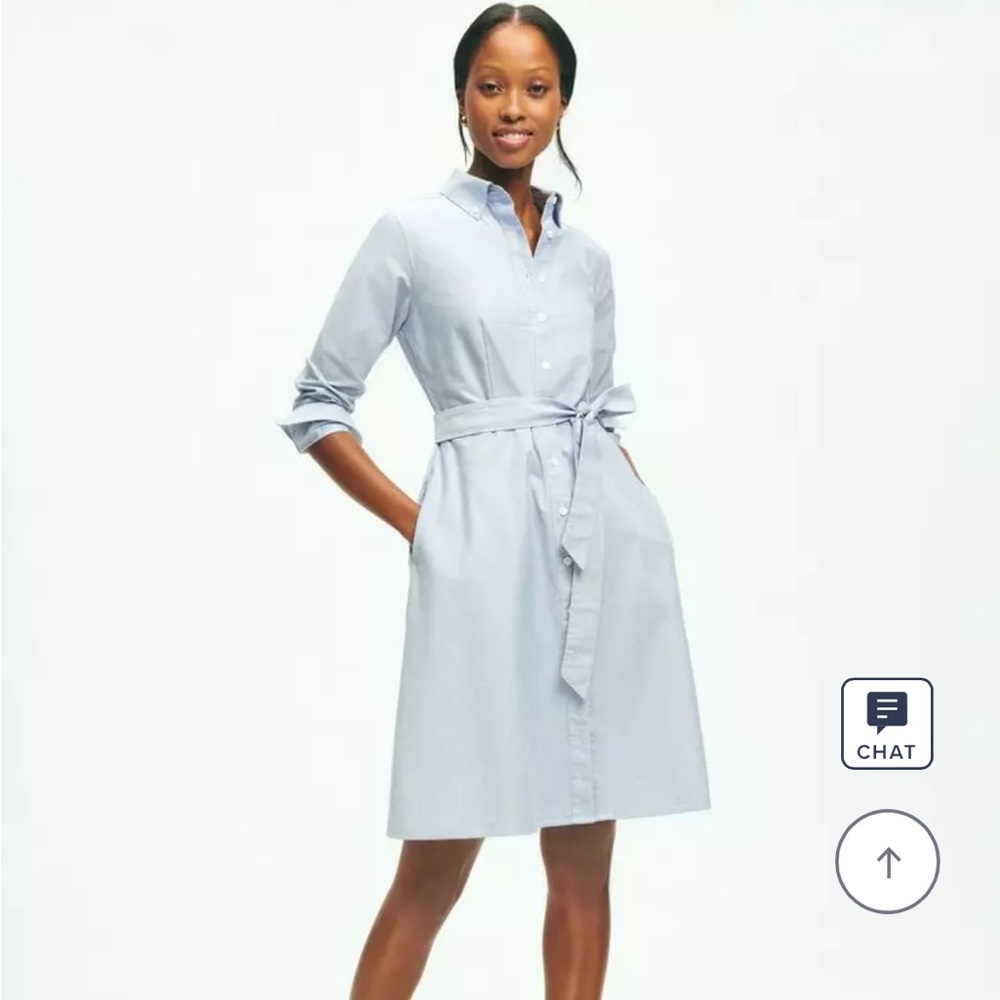 Vintage White Brooks Brothers Dress (READ DESCRIPTION)